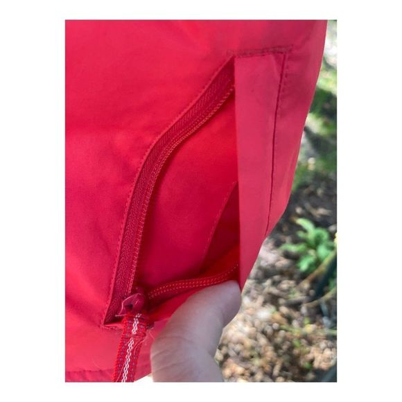 Cabela's Red Fall Jacket Fleece Lined Full Zip Sz L - Picture 3 of 13